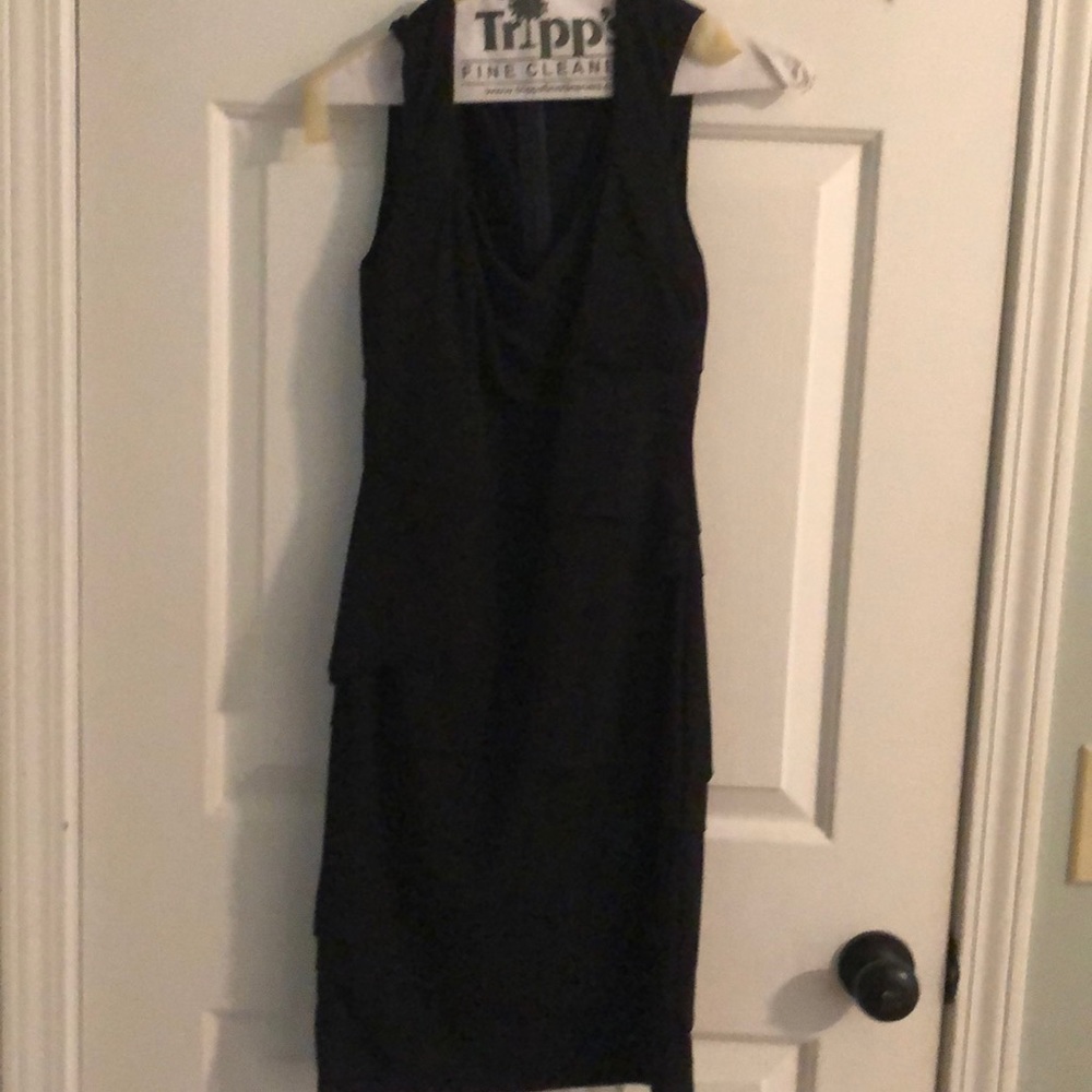 Black cocktail dress